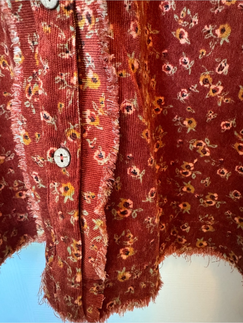 Umgee Corduroy Button-Up Dress NWT - Picture 5 of 12
